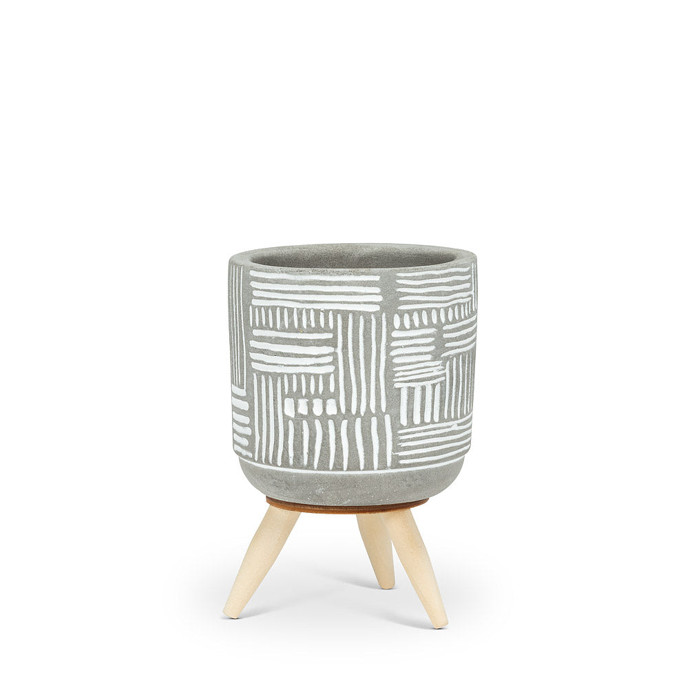 Grid Tripod Planter
