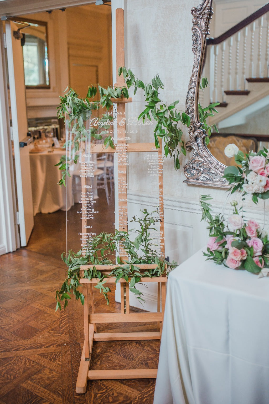 Subtle Pastel Accent Flowers from the Pastel Bliss Collection, Enhancing Wedding Venues in Vaughan and GTA with Gentle Charm