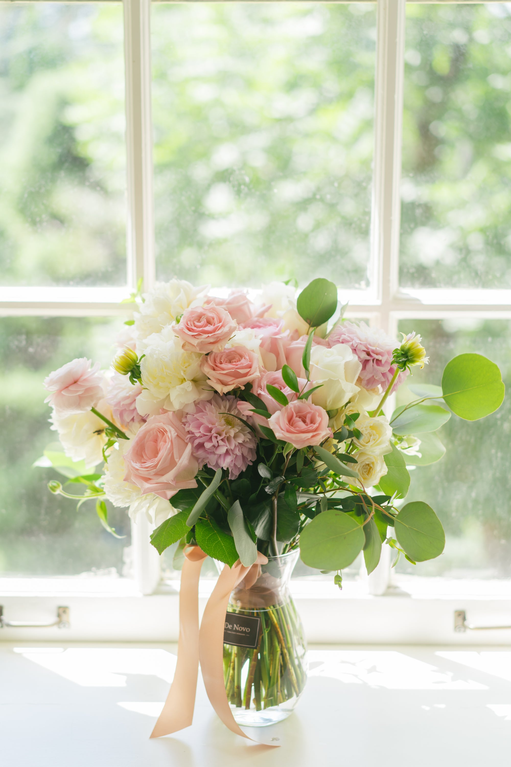 Elegant Pastel Bliss Bridal Bouquet Featuring a Delicate Array of Soft-Hued Blooms in Toronto